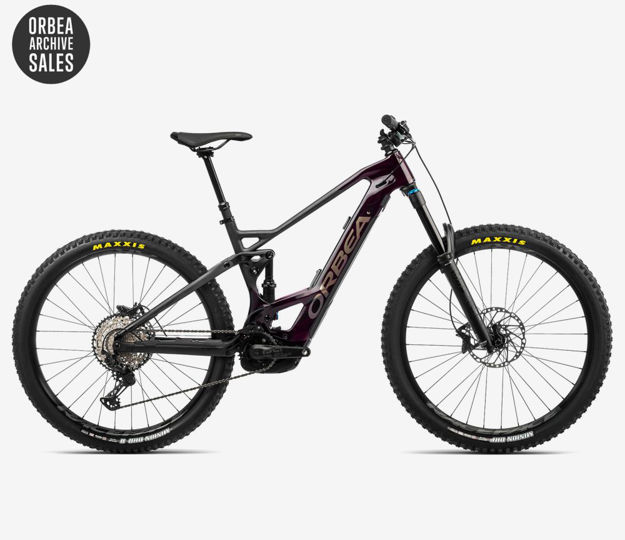 Picture of ORBEA WILD FS M20 625WH MTB E-BIKE - 2022 - RED WINE-CARBON